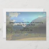 Mismaloya River Vist Boats Dank u wel 0344 Bedankkaart (Achterkant)