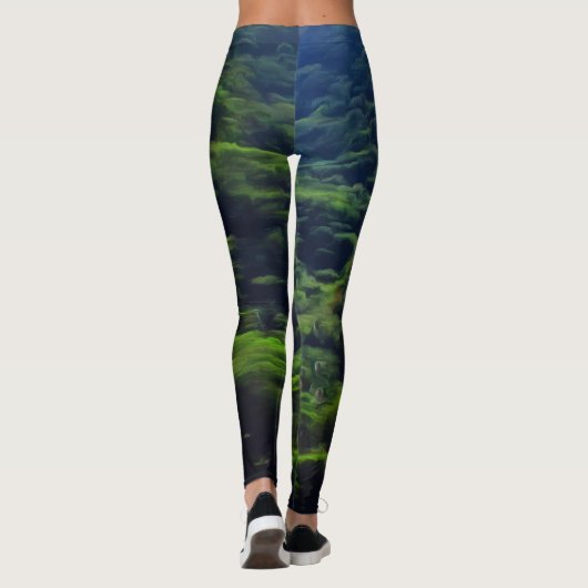 Mismaloya Trees 0350 Leggings (Achterkant)