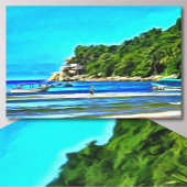 Mismaloya Vissen Boats 0346 Canvas Afdruk