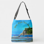 Mismaloya Vissen Boats 0346 Crossbody Tas (Achterkant)