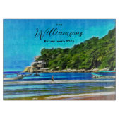 Mismaloya Vissen Boats 0346 Snijplank (Voorkant)