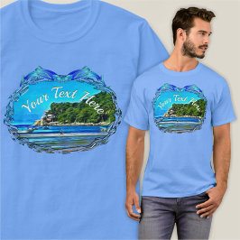Mismaloya Vissen Boats 0346 T-shirt