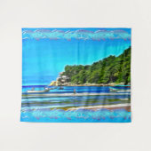 Mismaloya Vissen Boats 0346 Wandkleed (Voorkant (horizontaal))