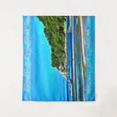 Mismaloya Vissen Boats 0346 Wandkleed (Voorkant)