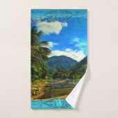 Mismaloya, Vissende Boats 0344 Bad Handdoek (Handdoek)