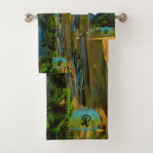 Mismaloya, Vissende Boats 0344 Bad Handdoek (Insitu)