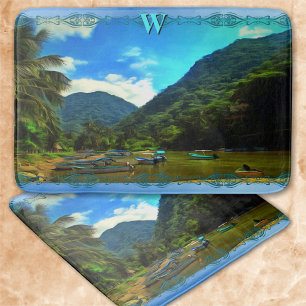 Mismaloya, Vissende Boats 0344 Badmat