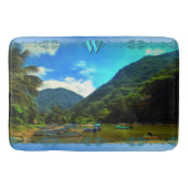 Mismaloya, Vissende Boats 0344 Badmat (Voorkant)