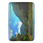 Mismaloya, Vissende Boats 0344 Badmat (Voorkant Verticaal)