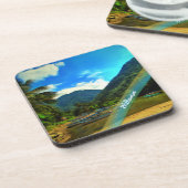 Mismaloya, Vissende Boats 0344 Bier Onderzetter (Linkerzijde)