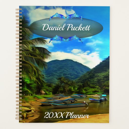 Mismaloya, Vissende Boats 0344 Planner (Voorkant)