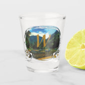 Mismaloya, Vissende Boats 0344 Shot Glas (Voorkant)