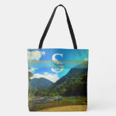 Mismaloya, Vissende Boats 0344 Tote Bag (Voorkant)