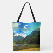 Mismaloya, Vissende Boats 0344 Tote Bag (Achterkant)