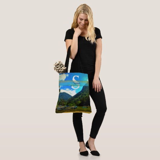 Mismaloya, Vissende Boats 0344 Tote Bag (Op model)