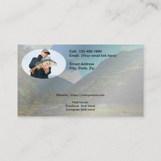 Mismaloya, Vissende Boats 0344 Visitekaartje (Achterkant)