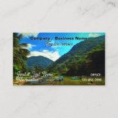 Mismaloya, Vissende Boats 0344 Visitekaartje (Voorkant)