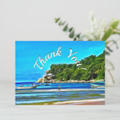 Mismaloya Vist Boats Hartelijk dank Bedankkaart (Staand voorkant)