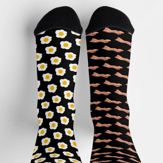 Mismatch Bacon- en Eggs-sokken Sokken (Top)