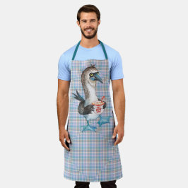 Mismatch Blue Pink Paars Pset Cheeky Penguin Schort