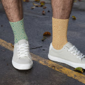 Mismatch Pattern 80s Psychedelic Sokken