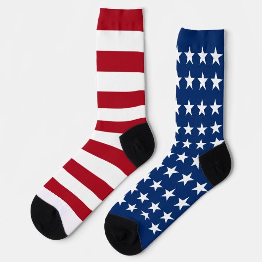 Mismatch Stars en Stripes USA Sokken (Links)
