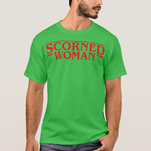 misnoegd vrouw t-shirt