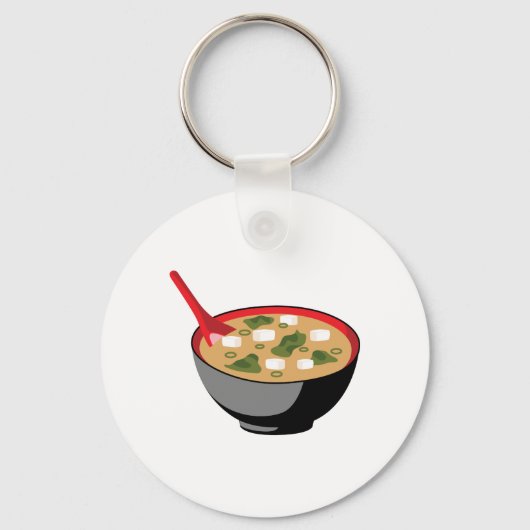 Miso Bowl Sleutelhanger (Voorkant)