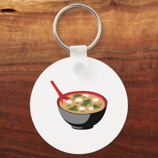 Miso Bowl Sleutelhanger (Voorkant)