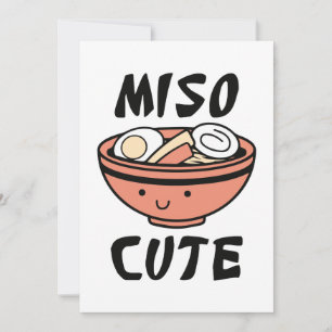 Miso Cute Bedankkaart