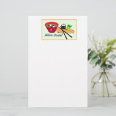 Miso Cute Sushi Briefpapier (Staand voorkant)