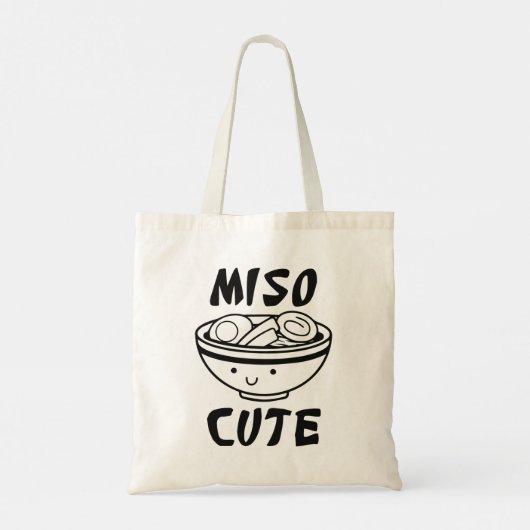 Miso Cute Tote Bag (Achterkant)