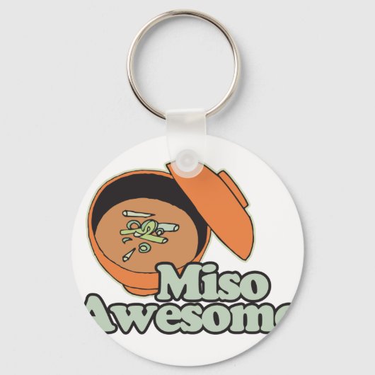 Miso Geweldige Sleutelhanger (Voorkant)