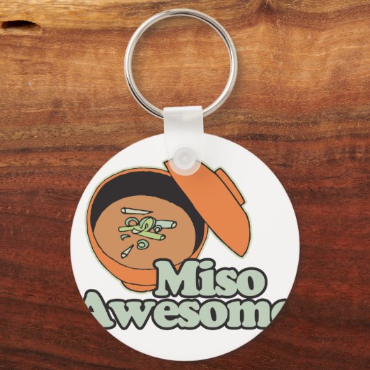 Miso Geweldige Sleutelhanger (Voorkant)