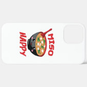 Miso Happy Funny Food Kawaii Case-Mate iPhone Case (Achterkant (horizontaal))