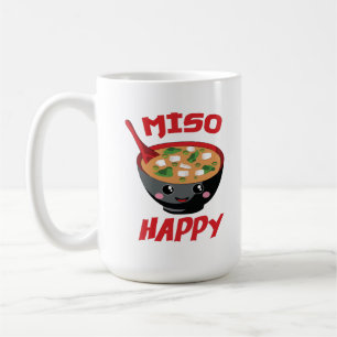 Miso Happy Funny Food Kawaii Koffiemok