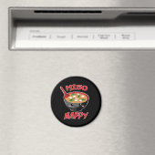 Miso Happy Funny Food Kawaii Magneet (Insitu (Vaatwasser))