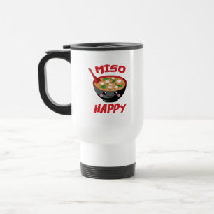Miso Happy Funny Food Kawaii Reisbeker