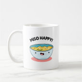 Miso Happy Funny Soup Pun Koffiemok (Links)