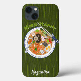 Miso Happy - Kawaii Ramen Cats Case-Mate iPhone Case