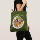 Miso Happy - Kawaii Ramen Cats Tote Bag (Dichtbij)