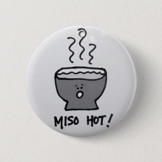 Miso Hot II Ronde Button 5,7 Cm (Voorkant)