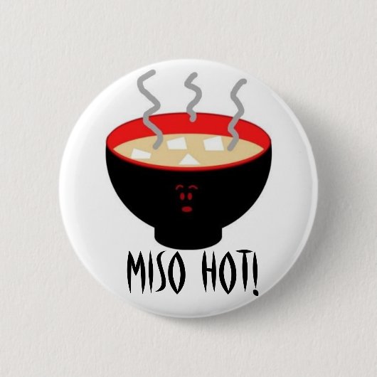 Miso Hot Ronde Button 5,7 Cm (Voorkant)