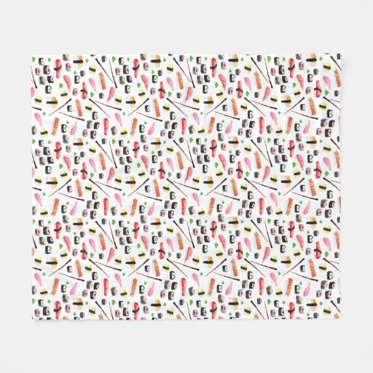 Miso Hungry Fleece Deken (Voorkant (Horizontaal))