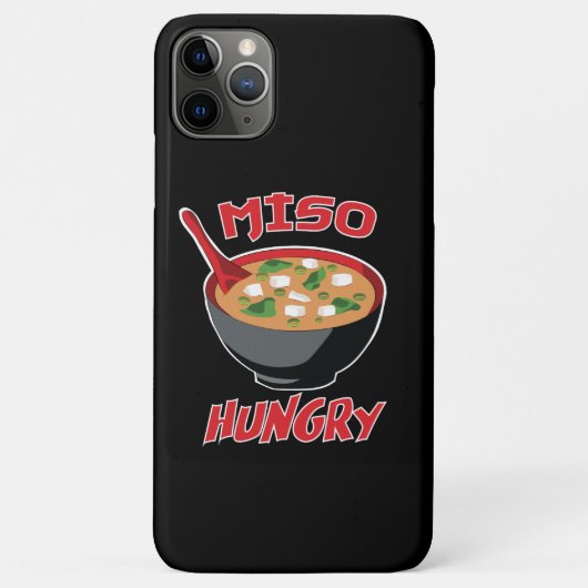 Miso Hungry Funny Food Kawaii Case-Mate iPhone Case (Achterkant)