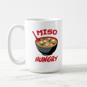 Miso Hungry Funny Food Kawaii Koffiemok