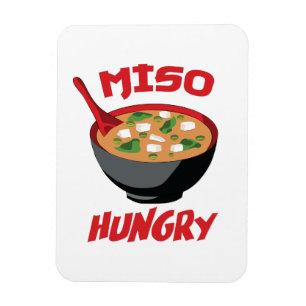 Miso Hungry Funny Food Kawaii Magneet