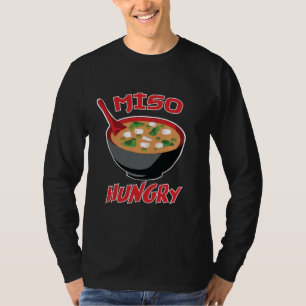 Miso Hungry Funny Food Kawaii T-shirt