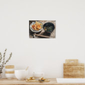 Miso-soep en Tempura Poster (Keuken)