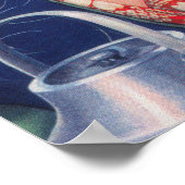 MISO, SOY SAUCE en SAKE AD c. 1925 Poster (Hoek)